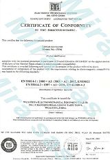 certificato conformità lettini portatili