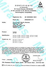 certificato lettini da massaggio fissi ed elettrici, allegato 5