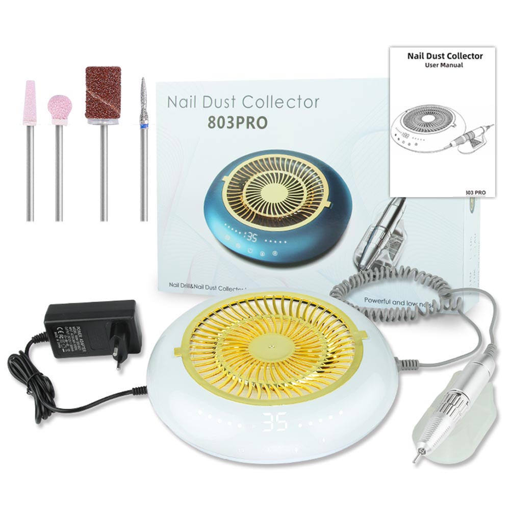 Aspiratore e fresa unghie professionale marca Nail Dust Collector
