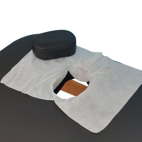 copri ciambella, lettino da massaggio, copri foro bianco usa e getta, lettino portatile