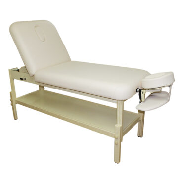 lettino classic con schienale alzato beige