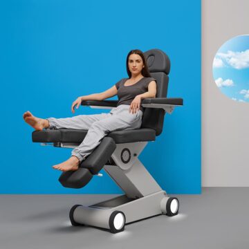 Poltrona Podologica Elettrica Modello "B-light" 503